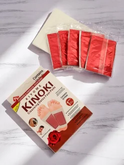 Discount Plastry oczyszczające na stopy DETOX KINOKI 10 szt Róża Higiena I Zdrowie