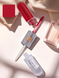 Best Pomadka do ust i bezbarwny błyszczyk 2w1 Lady Bug Usta