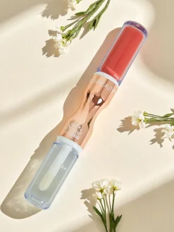 Clearance Pomadka do ust i bezbarwny błyszczyk 2w1 Sheer Pink Usta