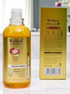 Online Profesjonalny szampon do włosów z olejem arganowym- Intensywne nawilżenie i wygładzenie włosów 5w1 Włosy