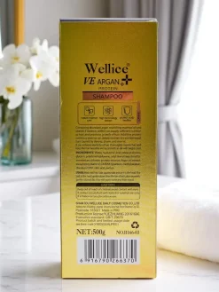 Online Profesjonalny szampon do włosów z olejem arganowym- Intensywne nawilżenie i wygładzenie włosów 5w1 Włosy