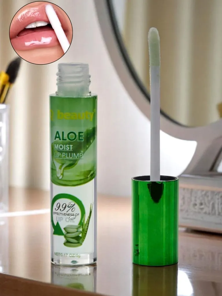 Discount 3Q Beauty Błyszczyk do ust z aloesem głęboko nawilżający Usta