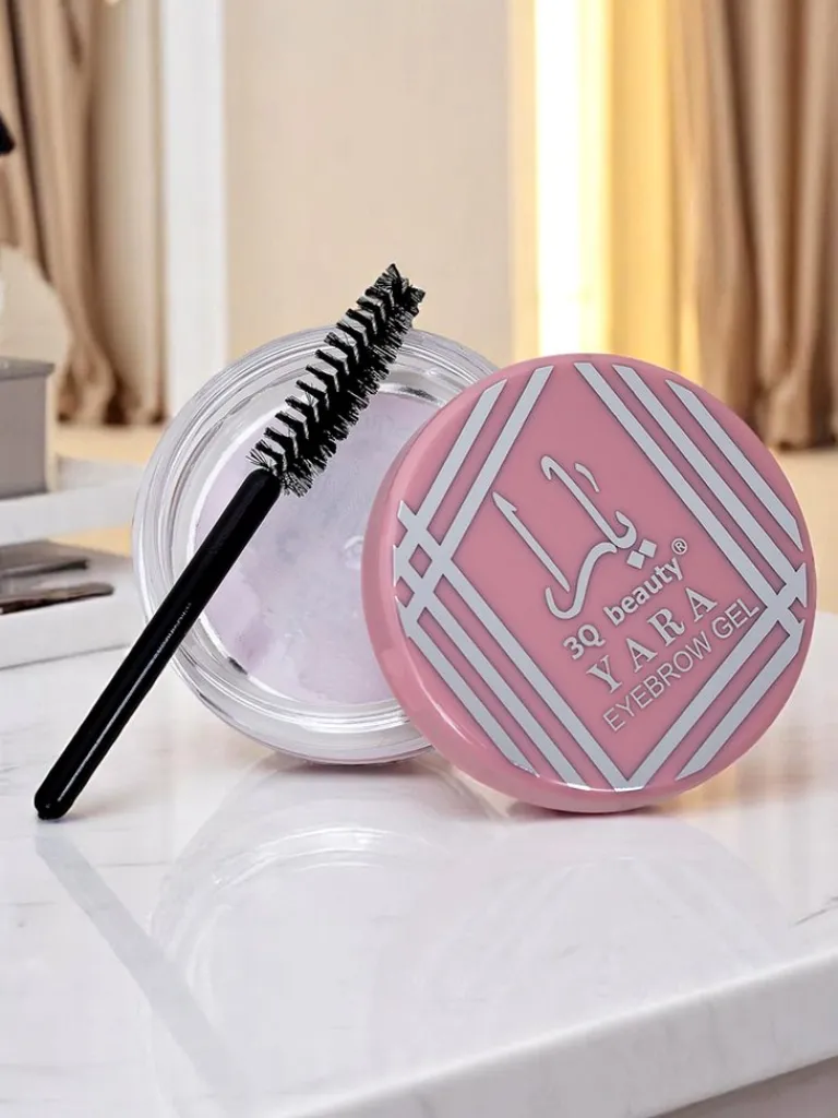 Outlet 3Q Beauty Yara Żel do brwii transparentny + szczoteczka Oczy