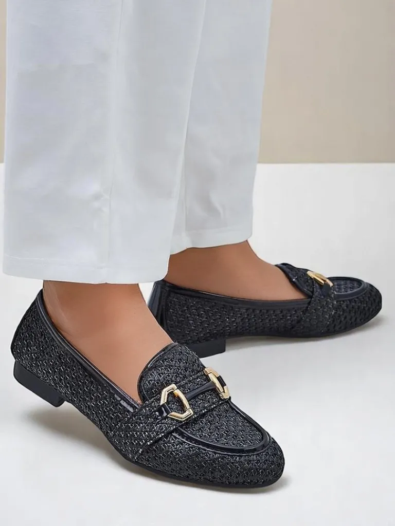 Clearance Ażurowe damskie mokasyny Sallim Mokasyny Na Płaskiej Podeszwie