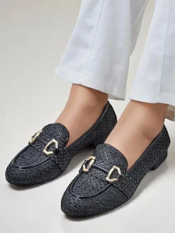 Clearance Ażurowe damskie mokasyny Sallim Mokasyny Na Płaskiej Podeszwie