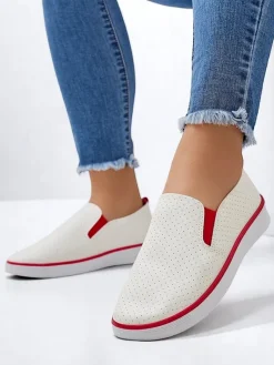 Clearance Ażurowe damskie półbuty slip on Kassias Półbuty