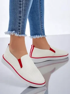 Clearance Ażurowe damskie półbuty slip on Kassias Półbuty