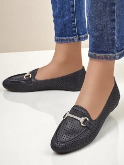 Best Ażurowe damskie mokasyny Rafalle Mokasyny Na Płaskiej Podeszwie