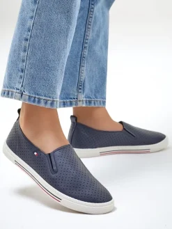 Clearance Ażurowe damskie półbuty slip on Vielles Półbuty