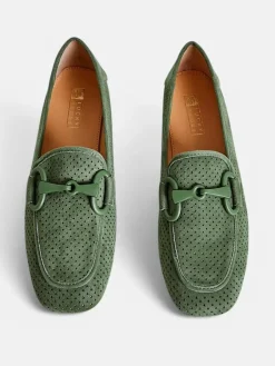 Sale Ażurowe mokasyny damskie Laamba Półbuty