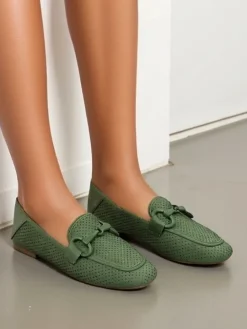 Sale Ażurowe mokasyny damskie Laamba Półbuty