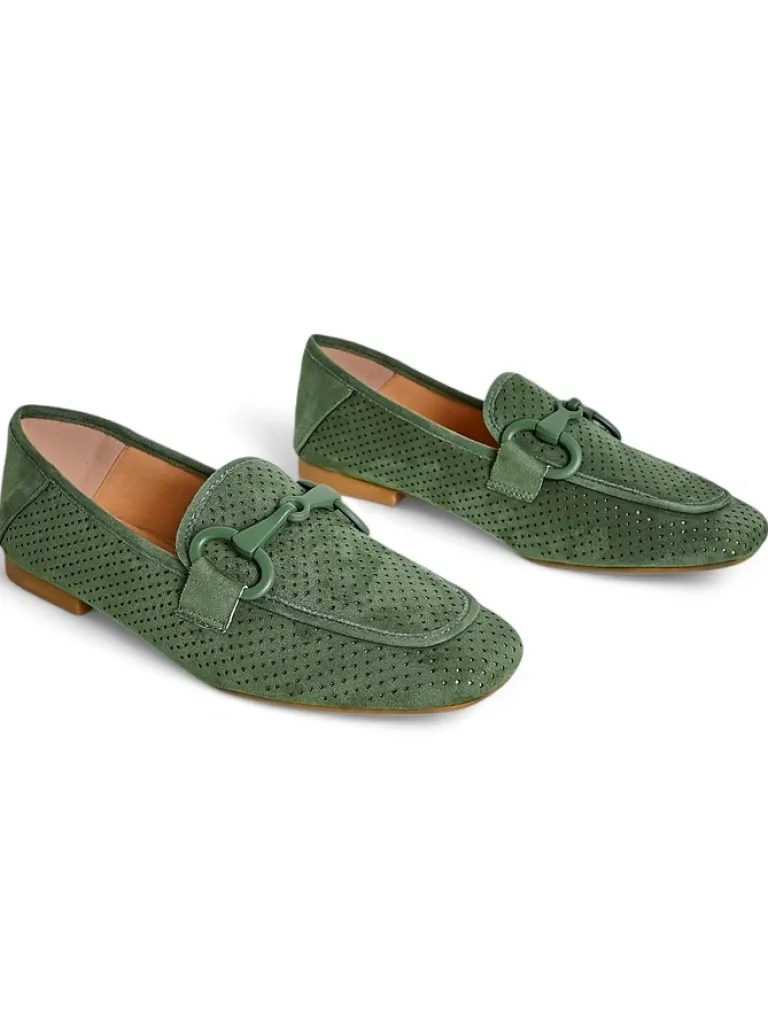 Sale Ażurowe mokasyny damskie Laamba Półbuty