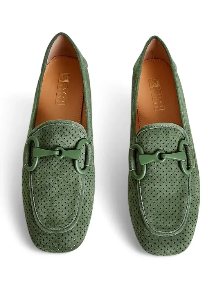 Sale Ażurowe mokasyny damskie Laamba Półbuty