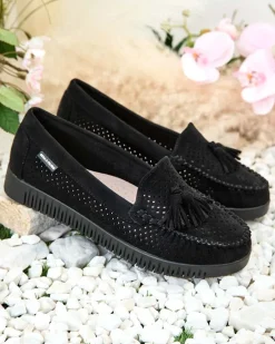 Best Ażurowe mokasyny damskie Molaffa Półbuty|Mokasyny Na Płaskiej Podeszwie