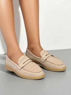 Sale Ażurowe mokasyny damskie Sierros Półbuty