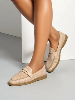 Sale Ażurowe mokasyny damskie Sierros Półbuty