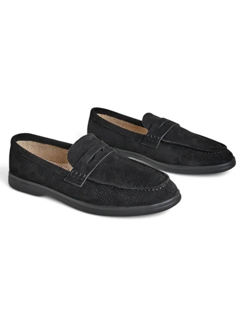 Best Ażurowe mokasyny damskie Sierros Półbuty