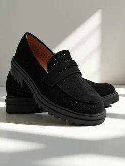 Ażurowe mokasyny damskie Filoz Półbuty|Mokasyny Na Płaskiej Podeszwie