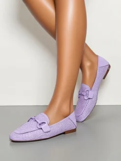 Sale Ażurowe mokasyny damskie Laamba Półbuty