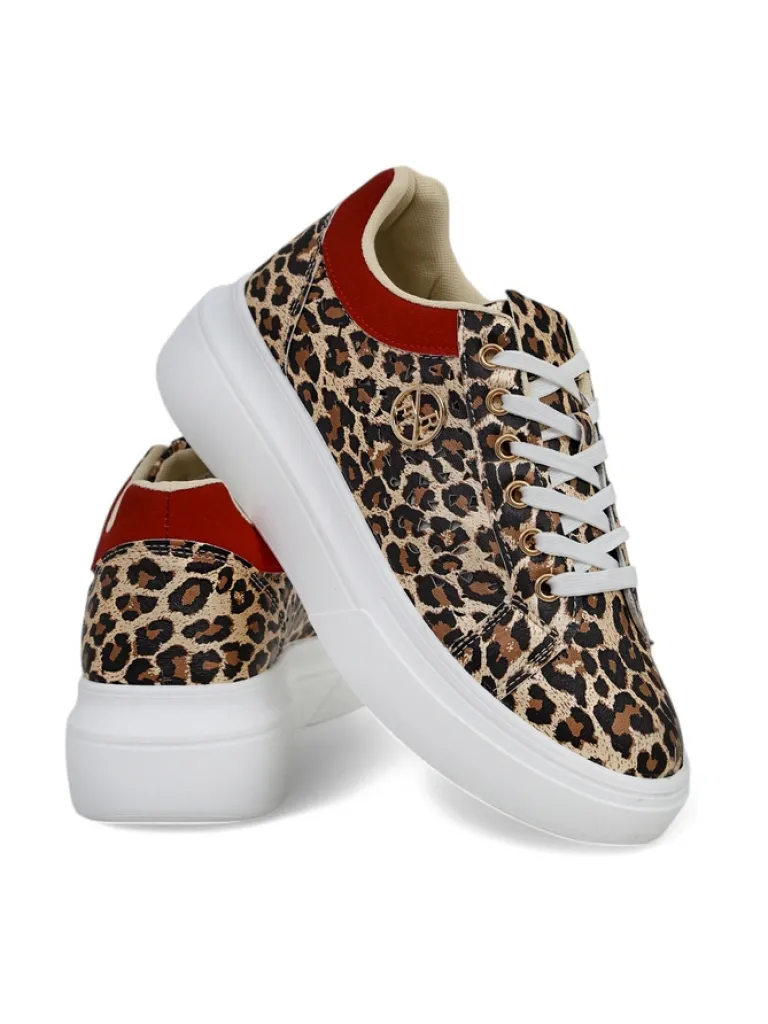 Hot Ażurowe sportowe sneakersy damskie Leopess Damskie Ugc|Sneakersy