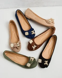 Clearance Baleriny damskie Renolli Baleriny Klasyczne