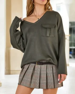 Hot Bawełniana cienka bluza damska Bluzy