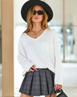 Online Bawełniana cienka bluza damska Bluzy