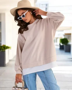 Best Bawełniana cienka bluza damska Bluzy