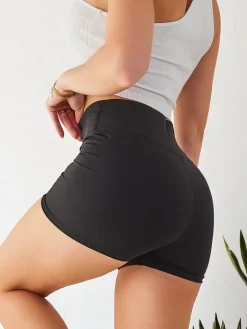 Clearance Bawełniane krótkie spodenki damskie sportowe legginsy Szorty|Krótkie Spodenki