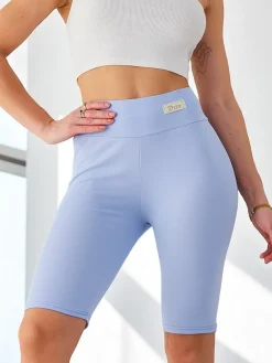 Clearance Bawełniane legginsy kolarki damskie Spodenki 3/4|Krótkie Spodenki