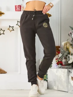 Clearance Bawełniane spodnie dresowe damskie Spodnie Dresowe