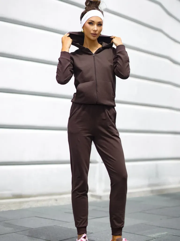 Bawełniany Damski komplet dresowy Casual Dres Damskie Komplety Damskie