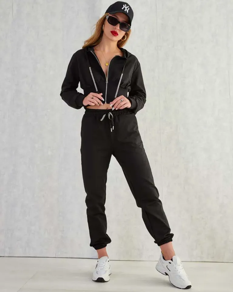 Best Bawełniany damski komplet dresowy Damskie Komplety Damskie