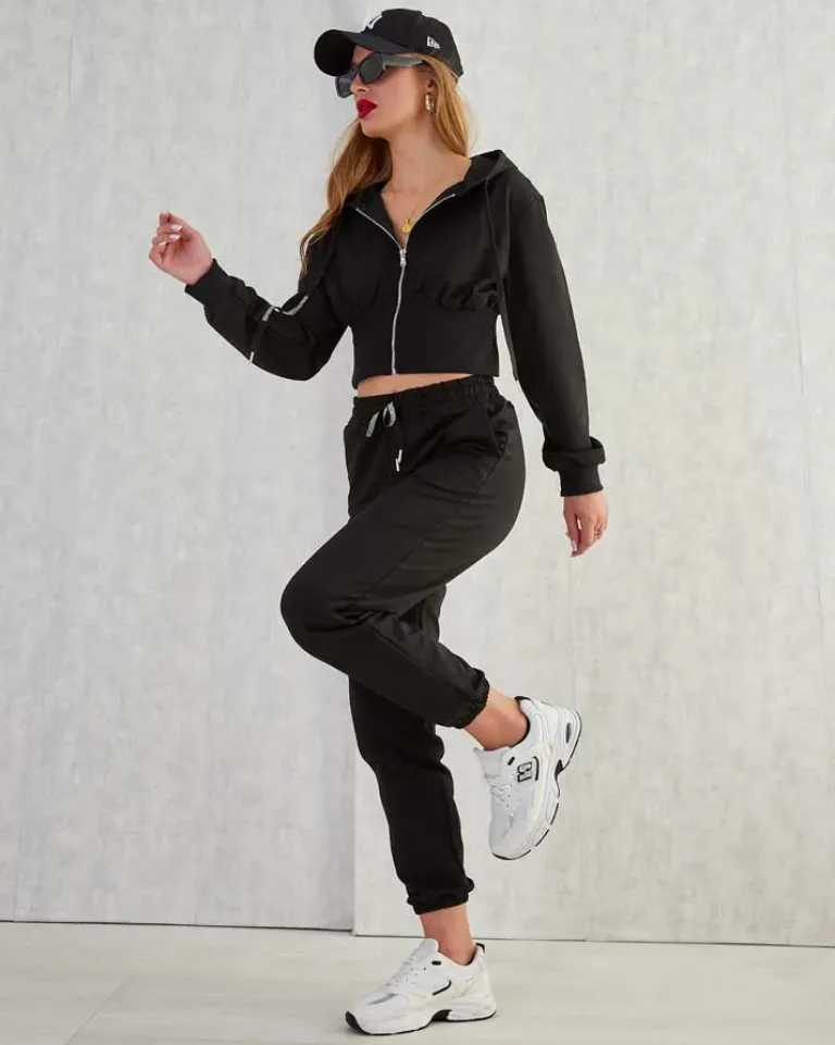 Best Bawełniany damski komplet dresowy Damskie Komplety Damskie