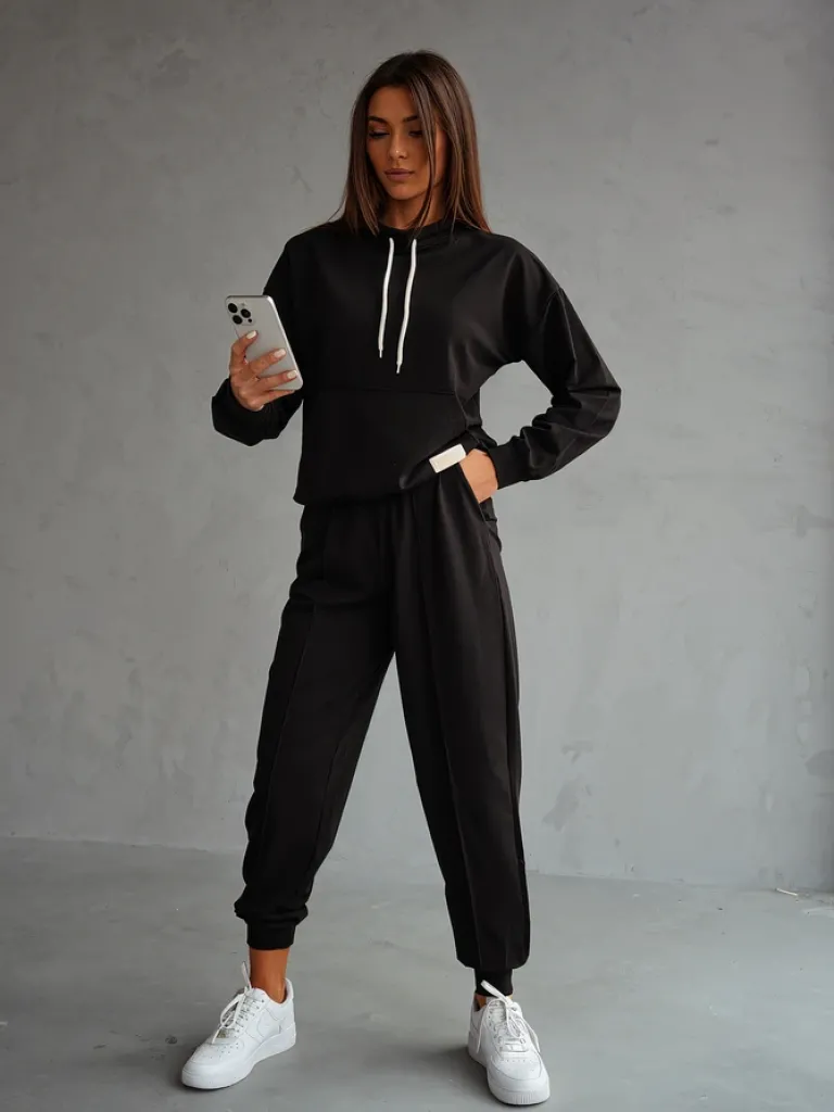 Best Bawełniany damski komplet casualowy Damskie Komplety Damskie