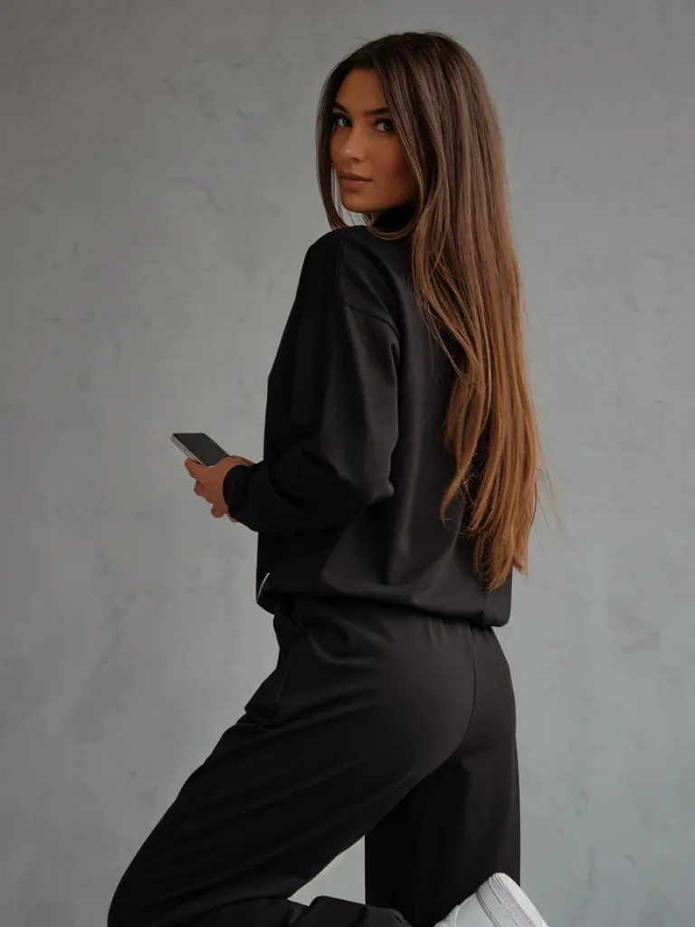 Best Bawełniany damski komplet casualowy Damskie Komplety Damskie