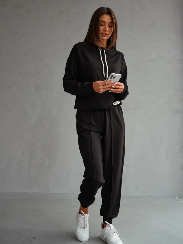 Best Bawełniany damski komplet casualowy Damskie Komplety Damskie