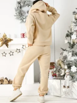 Bawełniany damski komplet dresowy Damskie Komplety Damskie