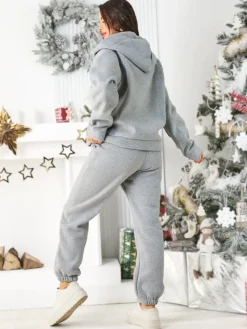 Bawełniany damski komplet dresowy Damskie Komplety Damskie