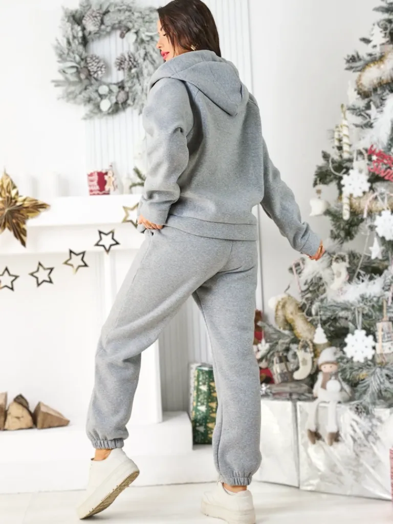 Bawełniany damski komplet dresowy Damskie Komplety Damskie