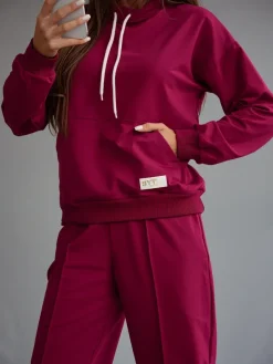 Hot Bawełniany damski komplet casualowy Damskie Komplety Damskie