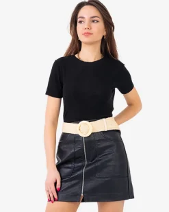 Sale pleciony pasek damski Damskie Paski