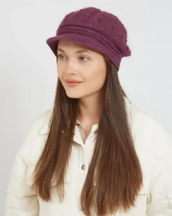 Clearance Beret damski z daszkiem Damskie Czapki I Kapelusze