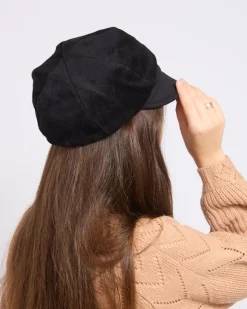 Best Beret damski z kokardką Damskie Czapki I Kapelusze