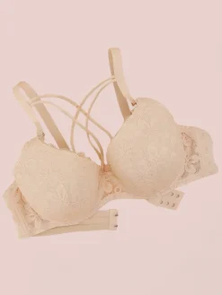 Discount Biustonosz damski usztywniany z koronką Codzienne