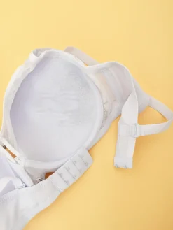 New Biustonosz damski usztywniany z koronką Codzienne