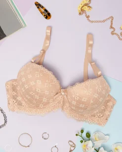 Discount Biustonosz damski z koronką w kolorze m Codzienne