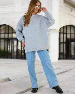 Outlet Bluza damska oversize Bluzy