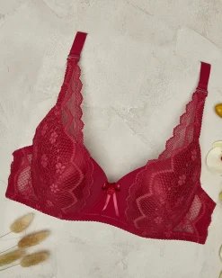 Sale damski biustonosz z koronką Codzienne