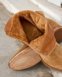 Discount Botki a'la kowbojki na krytym koturnie Patorias Botki Z Grubym Ociepleniem